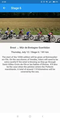 tour de france peloton android App screenshot 5